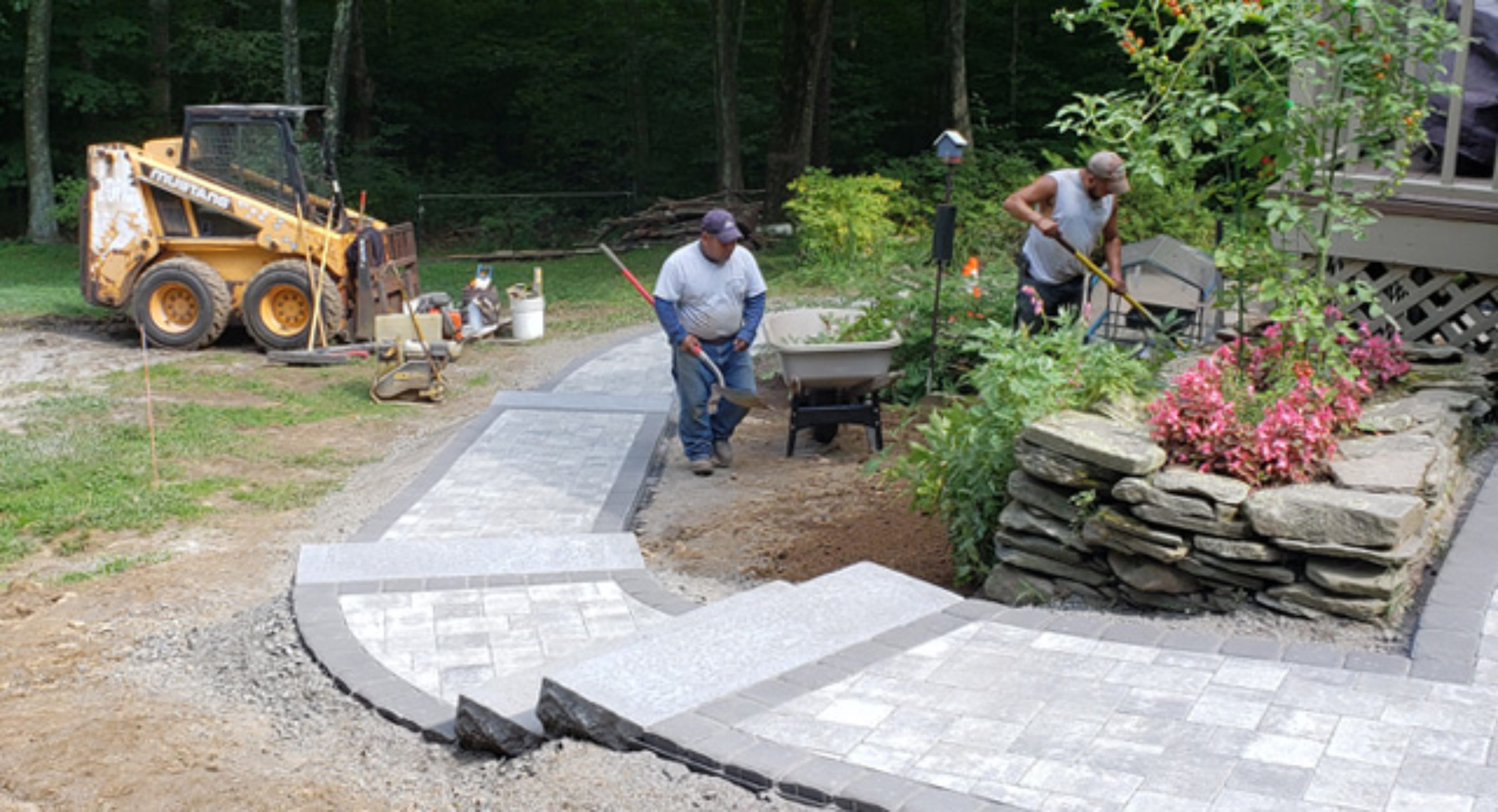 Spring hardscaping projects in Connecticut