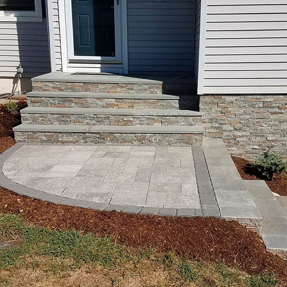 Century Oaks - CT steps and walkway Design and Installation